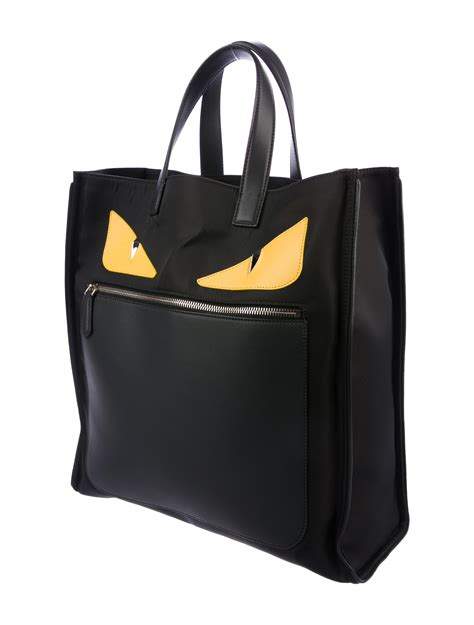 fendi red tote bag|fendi tote bag monster price.